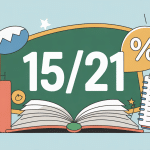 Visuel éducatif moderne sur l’interprétation de la note 15/21