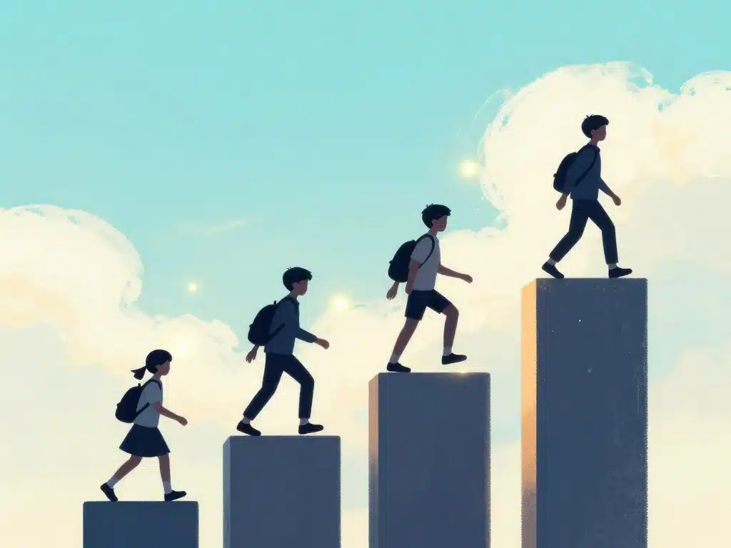 Image métaphorique illustrant la progression après un 15/21