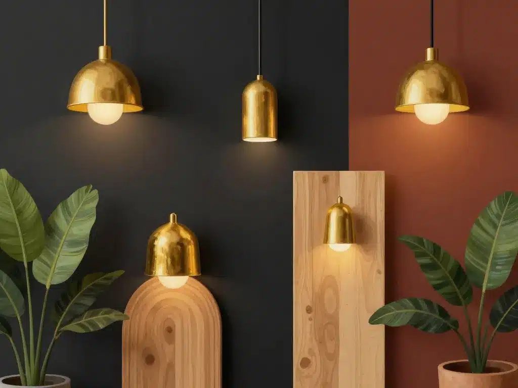 applique dorée intégration dans décoration tendance