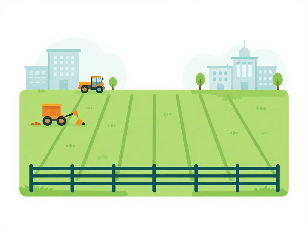 Astuce pour construire sur terrain agricole, lois et barrières visibles