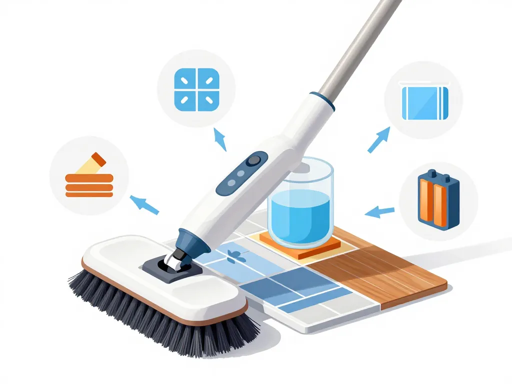 schema interne balai brosse electrique