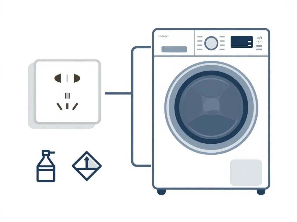 Diagramme sécurité branchement seche linge