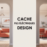 illustration cache fils electriques design interieurs modernes