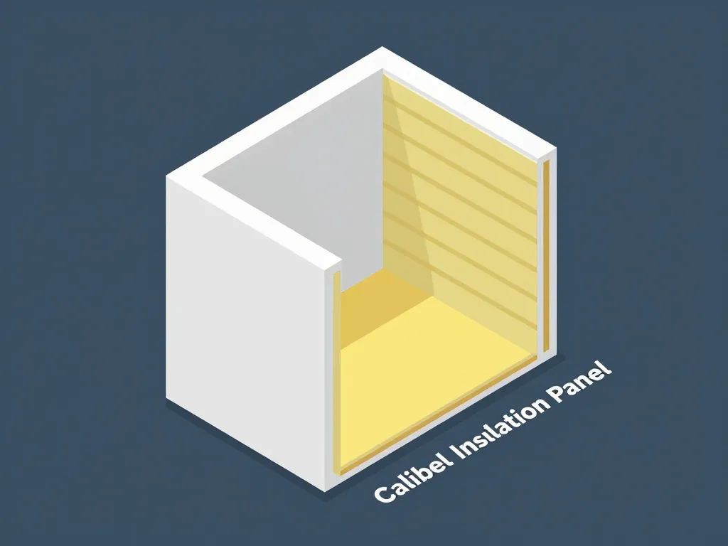 Comparatif panneaux Calibel selon épaisseur et isolation