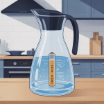 changer pile carafe Brita avec indicateur électronique
