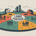 illustration land partage sections propriétaires