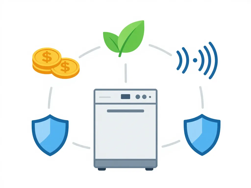 diagramme des critères lave vaisselle meilleur rapport qualité prix
