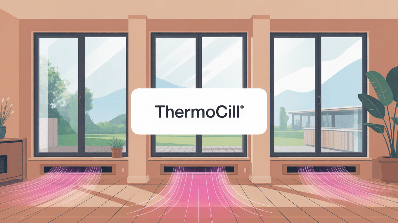 thermocill chauffage fenêtre illustration