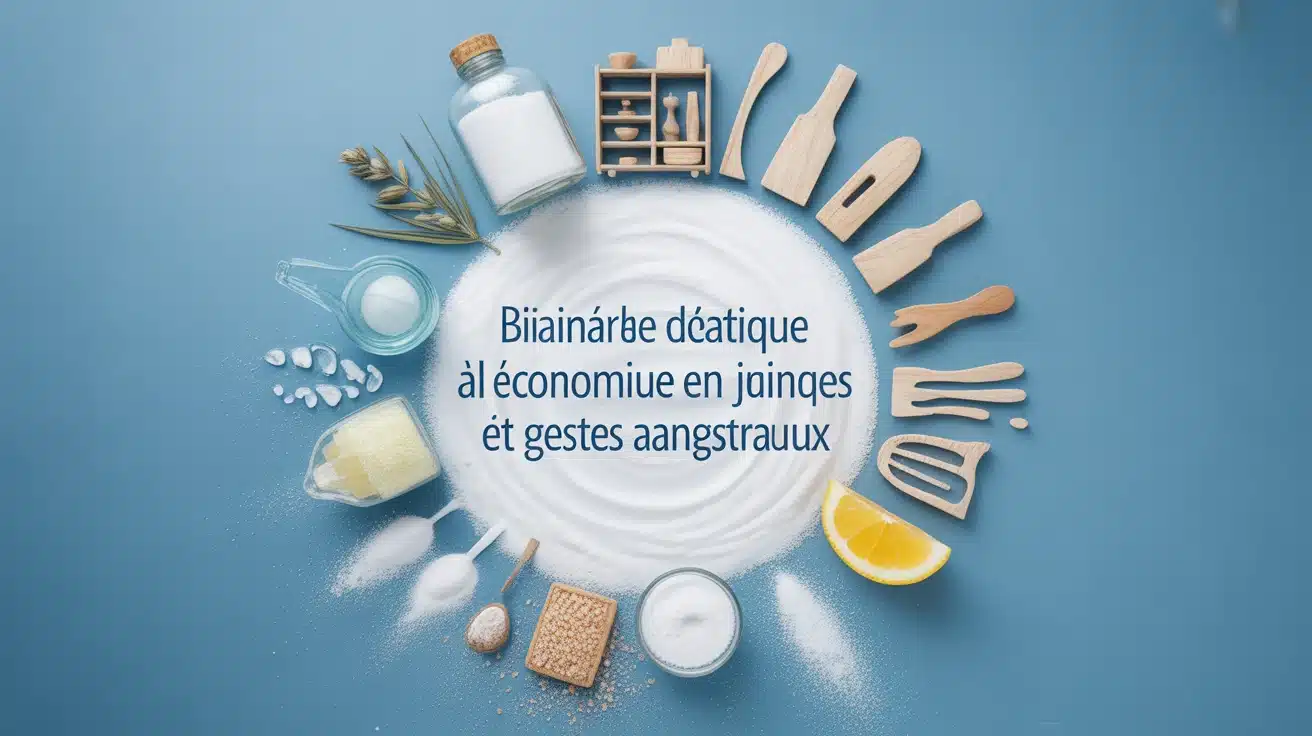 Astuce de grand-mère au vinaigre et bicarbonate pour le ménage