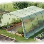 bâche de jardin pour éviter les déchirures