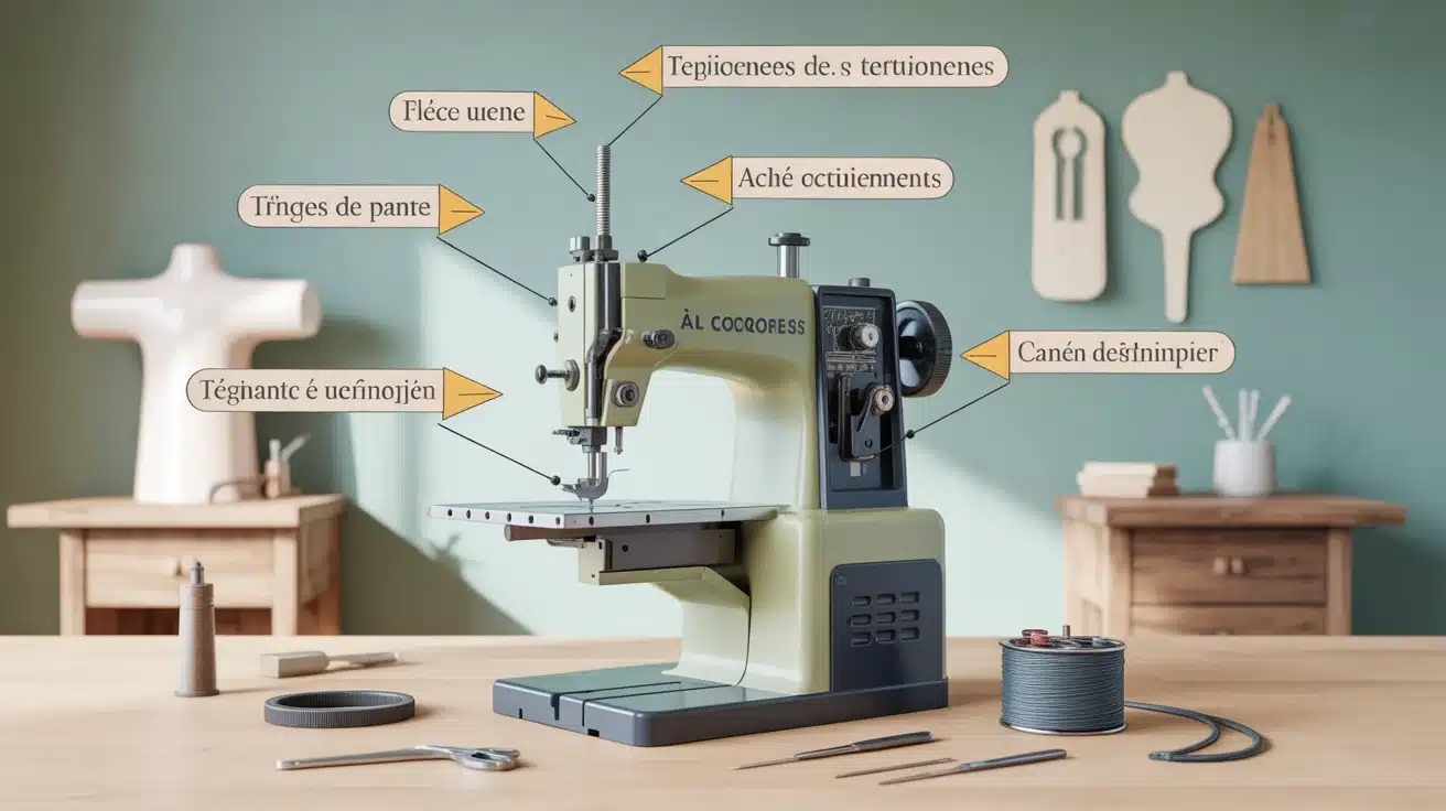 Réparer une machine à coudre : vérifier les réglages