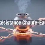 Résistance chauffe-eau et tartre