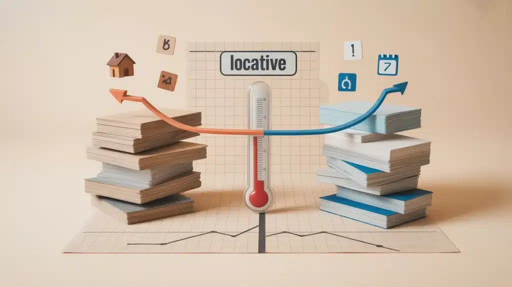 Illustration de la tension locative sur le marché immobilier