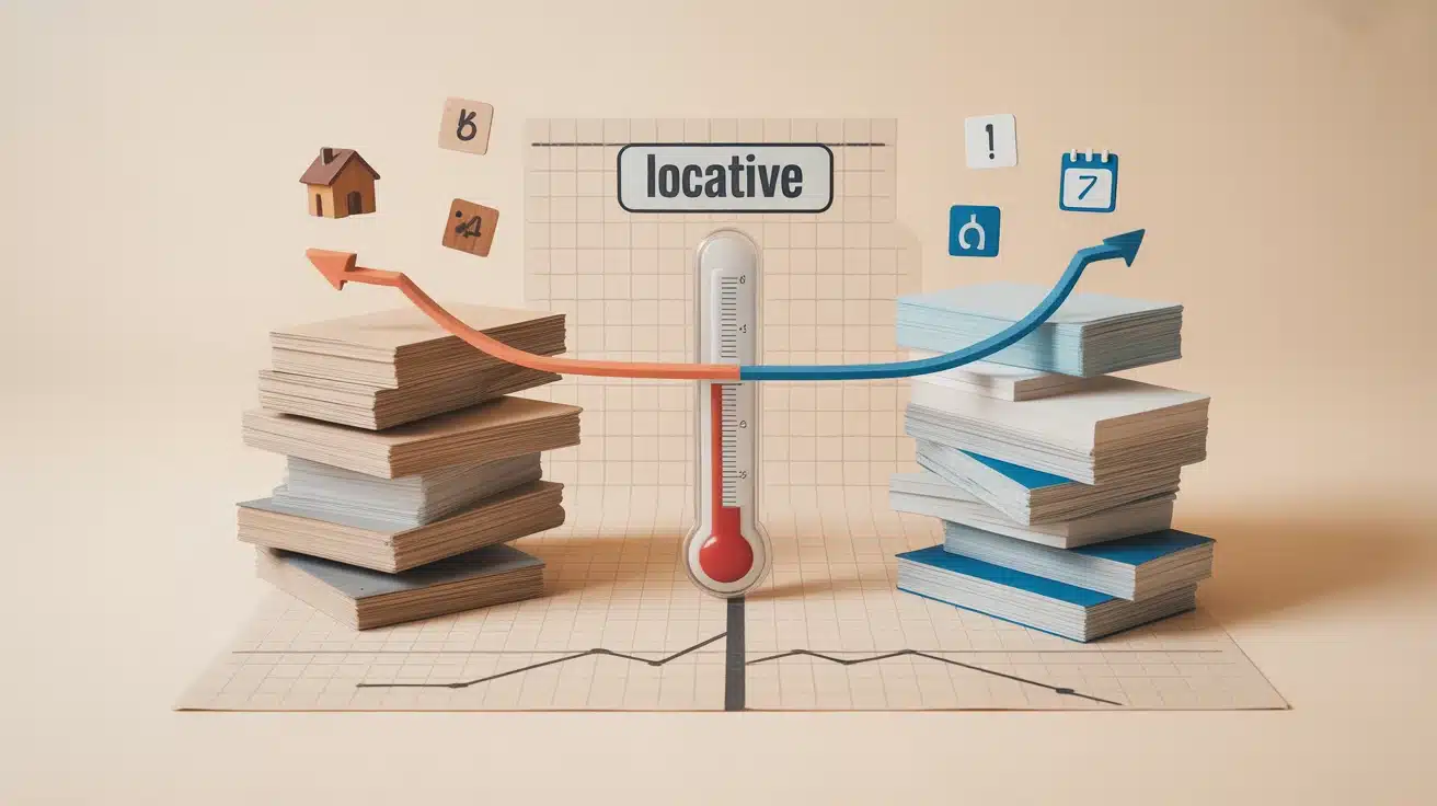 Illustration de la tension locative sur le marché immobilier