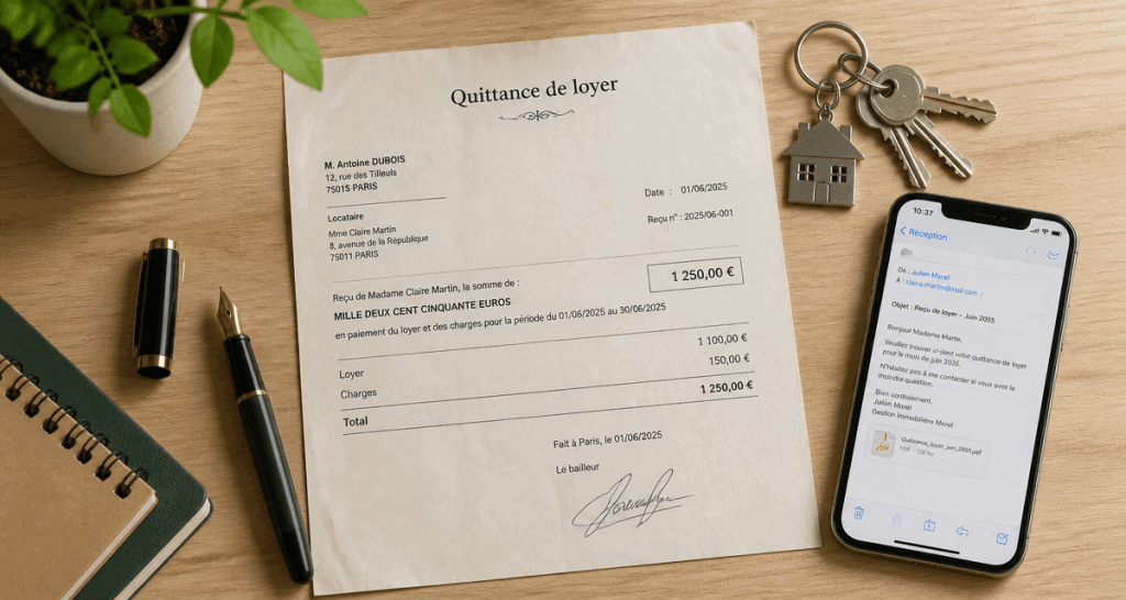 a quoi sert une quittance de loyer image illustrative