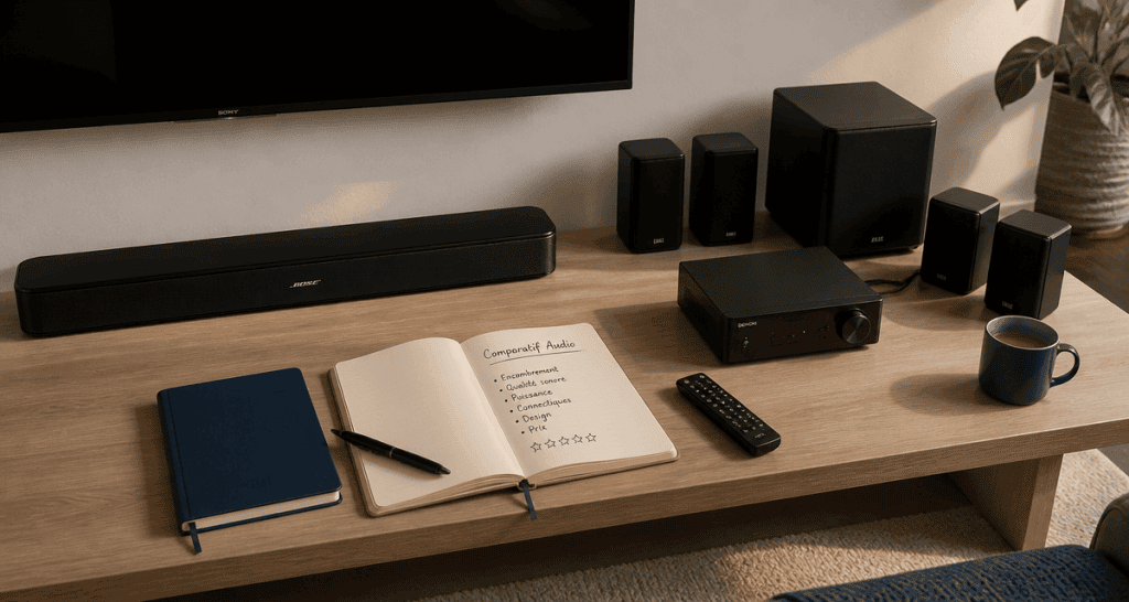 barre de son ou home cinema sur table comparatif