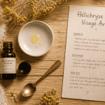 huile essentielle hélichryse visage avis flacon fleurs