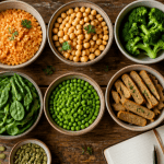 legumes riches en proteines bol brocolis seitan
