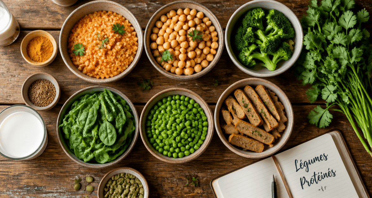 legumes riches en proteines bol brocolis seitan