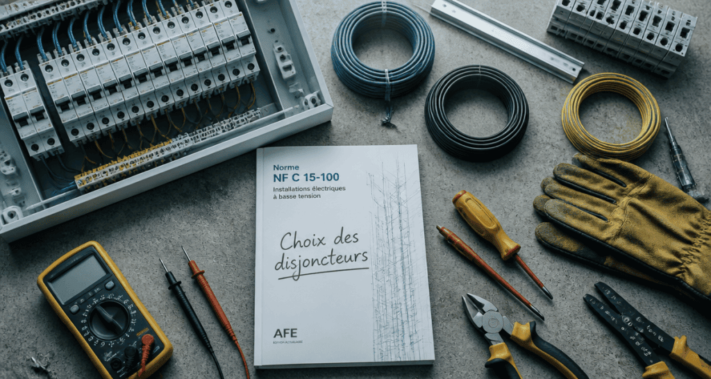 quel disjoncteur pour quel appareil tableau électrique et outils