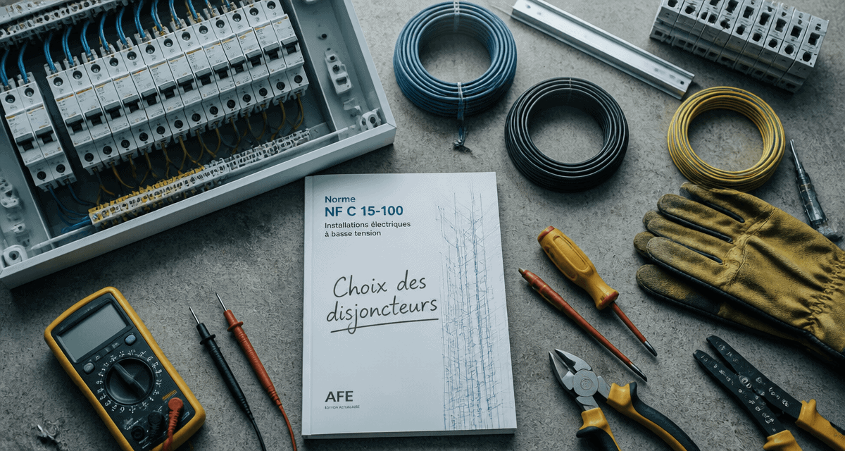 quel disjoncteur pour quel appareil tableau électrique et outils