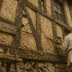 mur colombage ancien en rénovation artisan