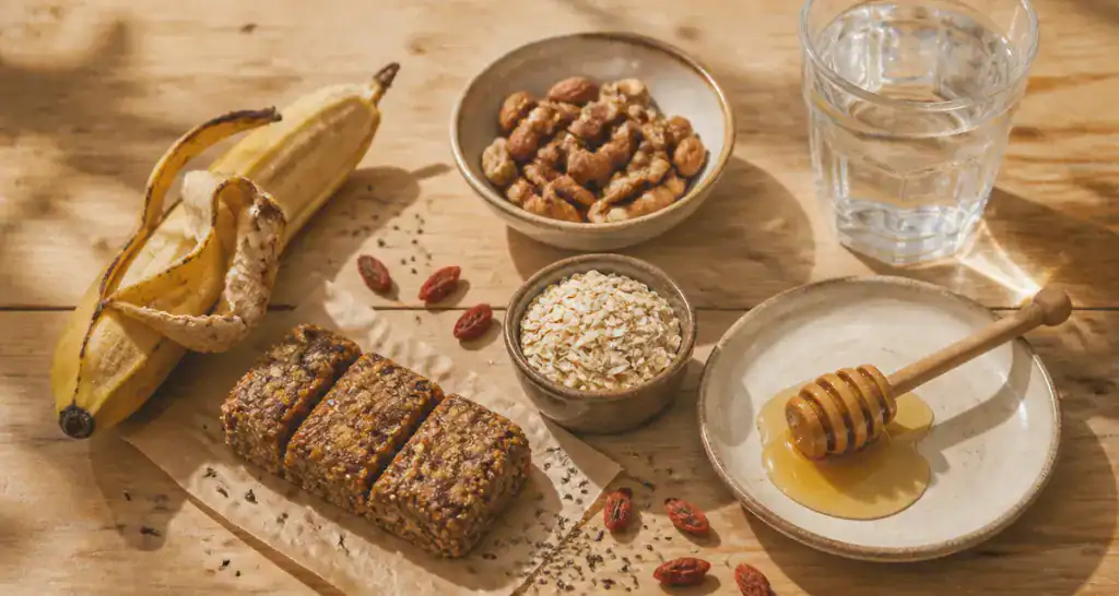 aliment qui donne de l energie rapidement banane noix avoine