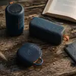 meilleur enceinte bluetooth sur table bois avec accessoires