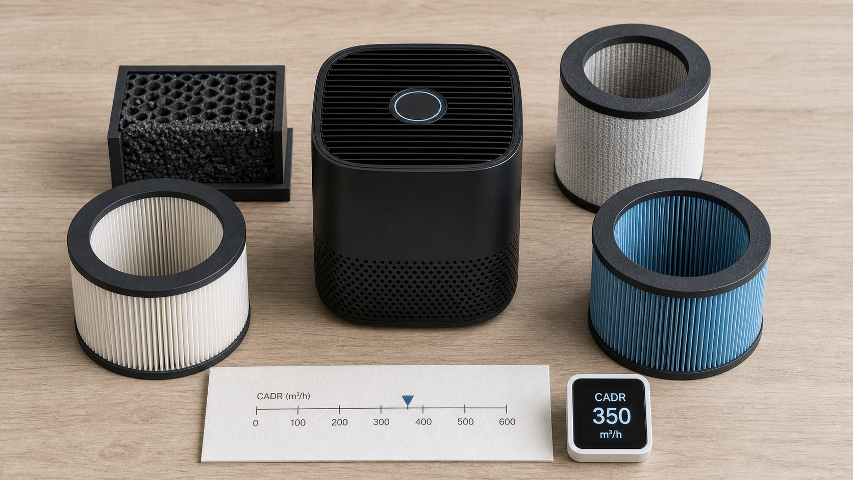 Meilleur purificateur d air : CADR 350 m³/h, HEPA et charbon actif