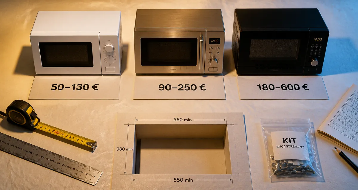 Prix micro onde : comparer 50 à 1 000 €