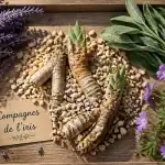 que mettre au pied des iris rhizomes et plantes compagnes