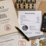 Frais de notaire pour une SCI : taux ancien 7-8 %, neuf 2-3 %