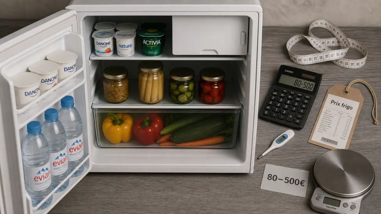 Prix petit frigo 80 à 500 € : petit réfrigérateur avec mini congélateur