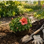 Quand planter un hibiscus en pleine terre : printemps ou automne, bêche et motte au sol