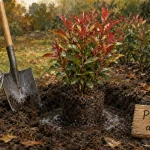 Quand planter photinia : photinia planté en automne