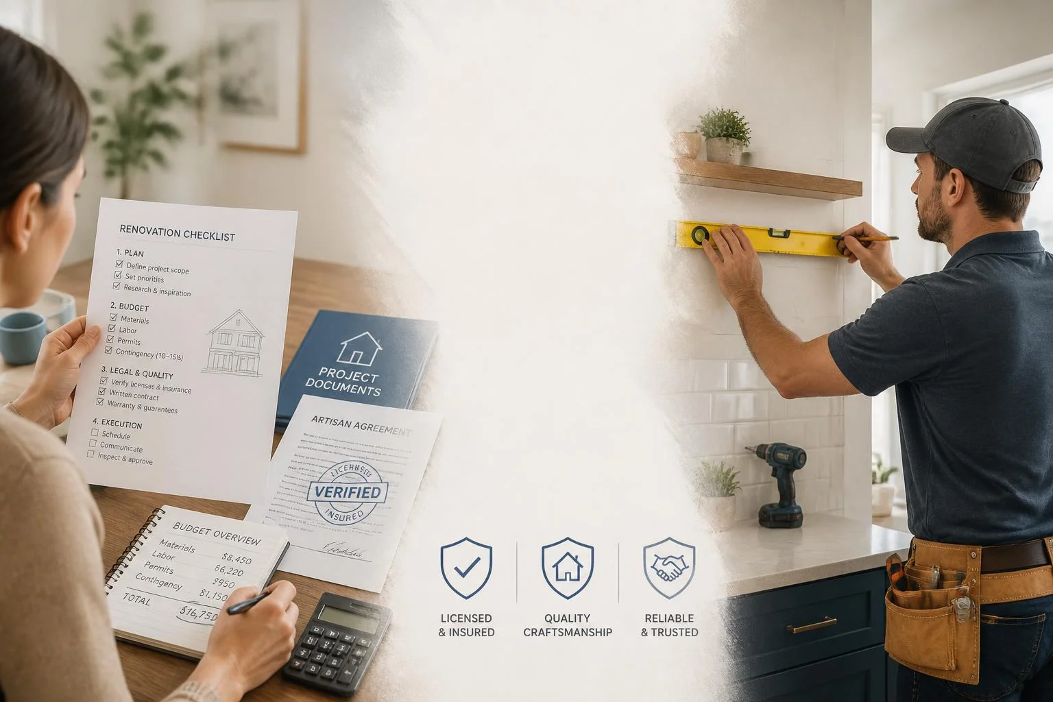 Choisir un artisan qualifié : 7 vérifications clés
