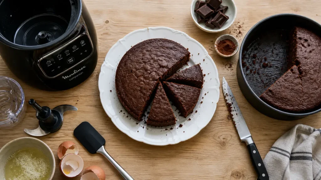 Le meilleur gâteau au Companion : un gâteau au chocolat moelleux, des blancs en neige et 25 minutes de cuisson