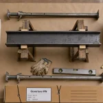 Mur porteur IPN prix : IPN acier sur chantier