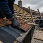 Prix d une toiture 100m2 : pose de tuiles par un couvreur
