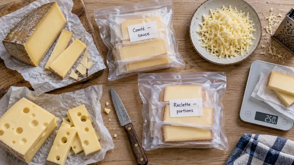 Peut-on congeler du fromage ? Les pâtes fermes résistent, les plus humides déçoivent